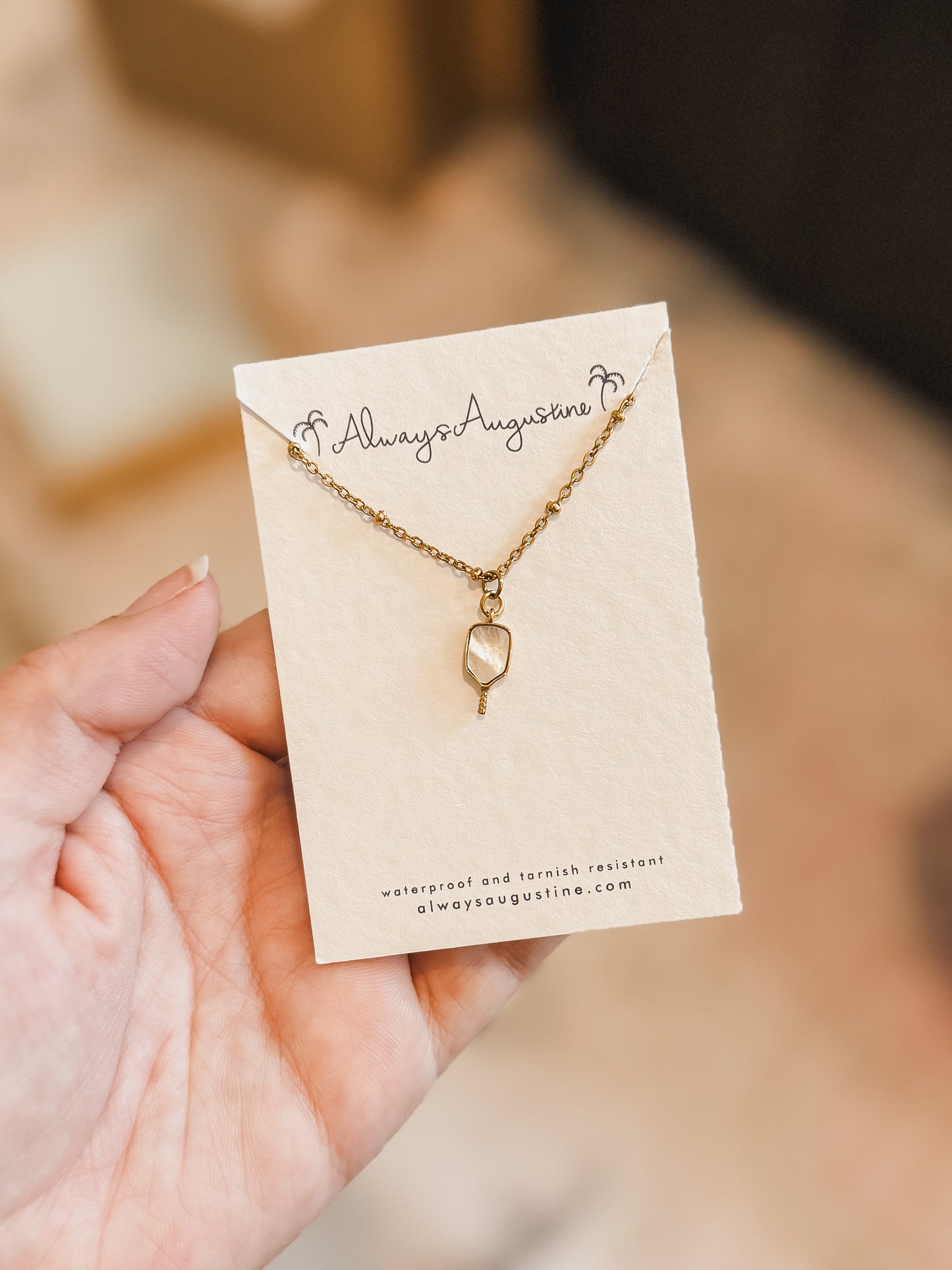 Trinity - Waterproof Pickleball Necklace