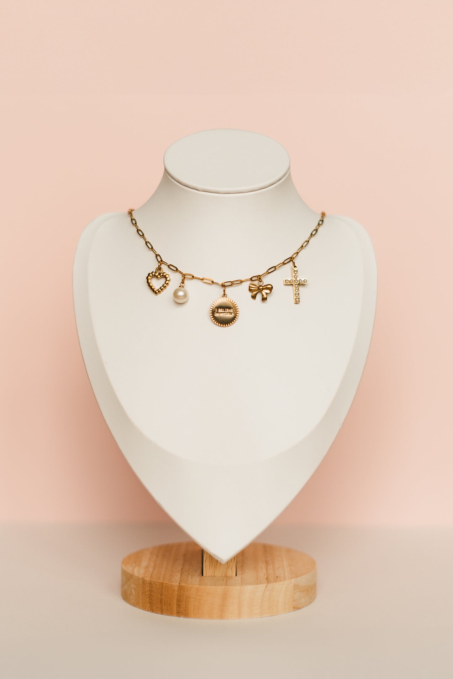 Justine | Waterproof Charm Necklace