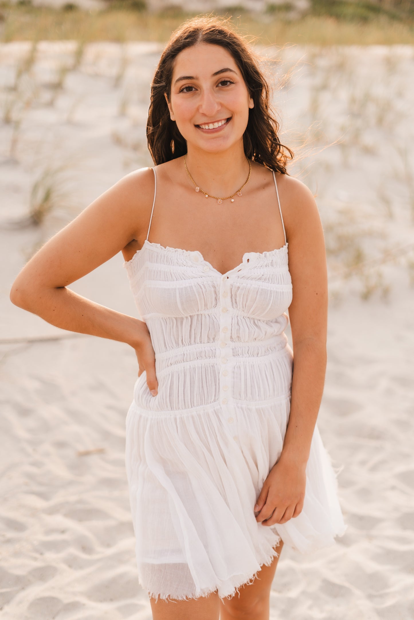 Elizabeth | Waterproof Flower Necklace