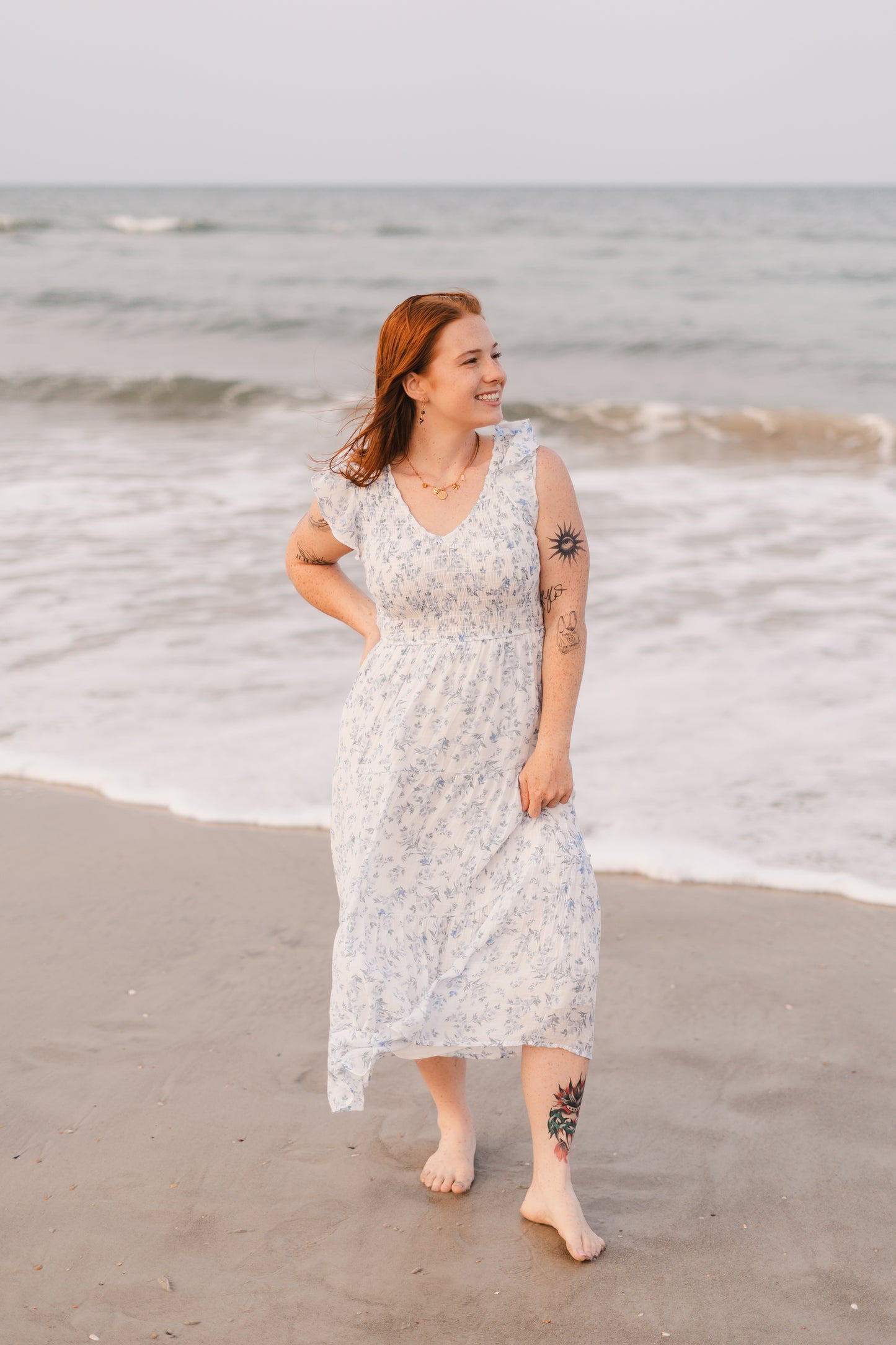 Dolly | Waterproof Coastal Cowgirl Charm Necklace