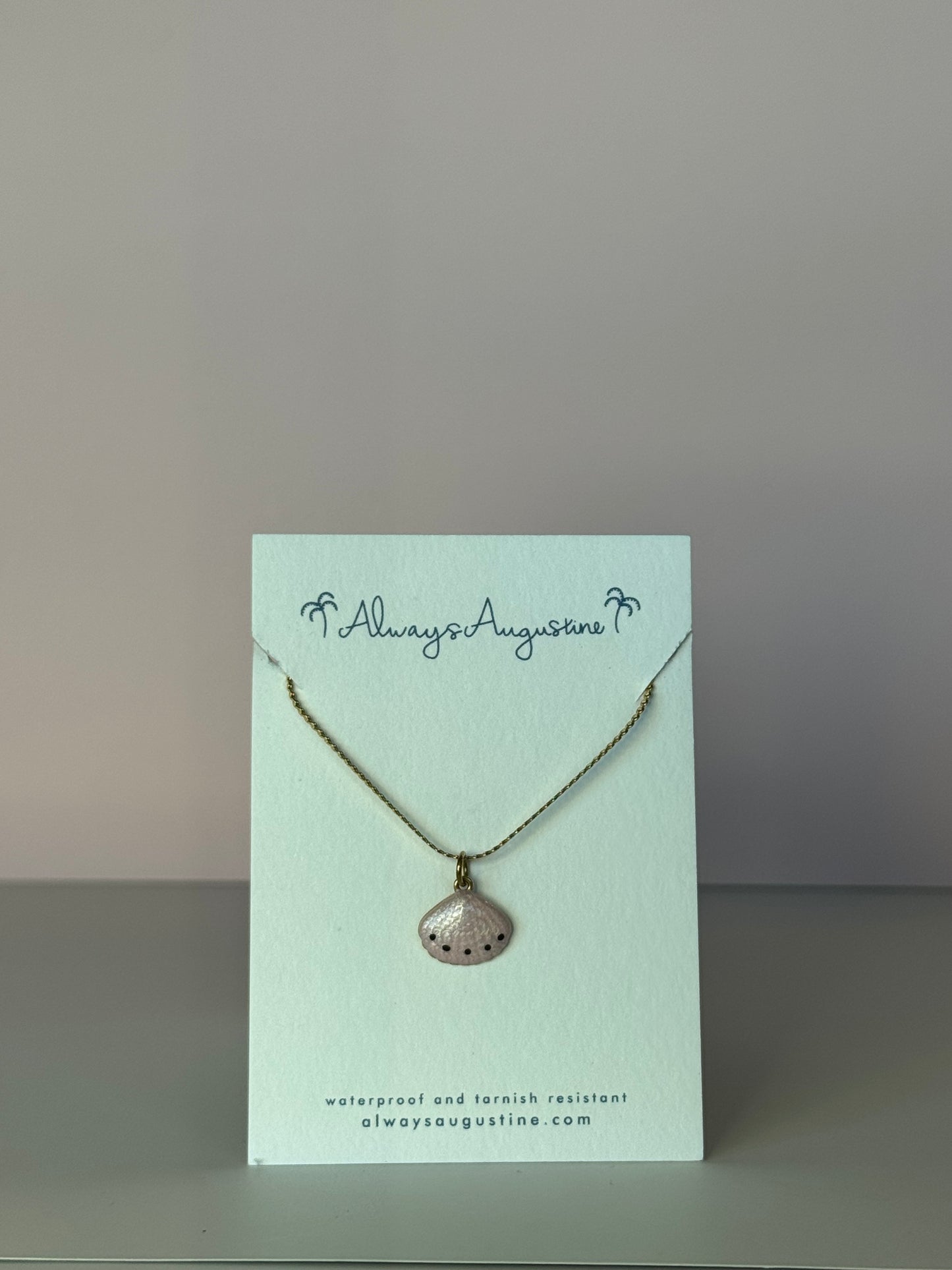 Pink Shell Necklace