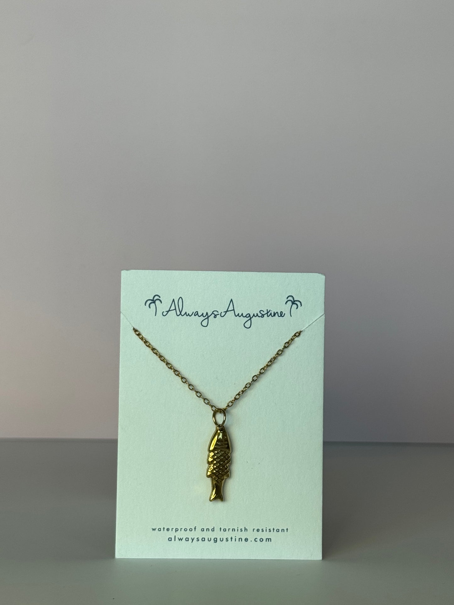 Fish Pendant Necklace