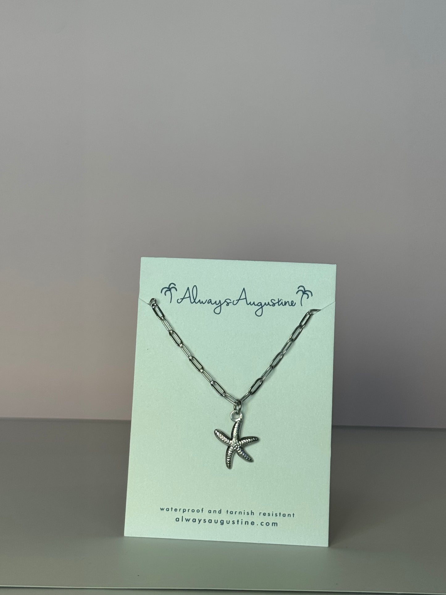 Stainless Steel Starfish Necklace