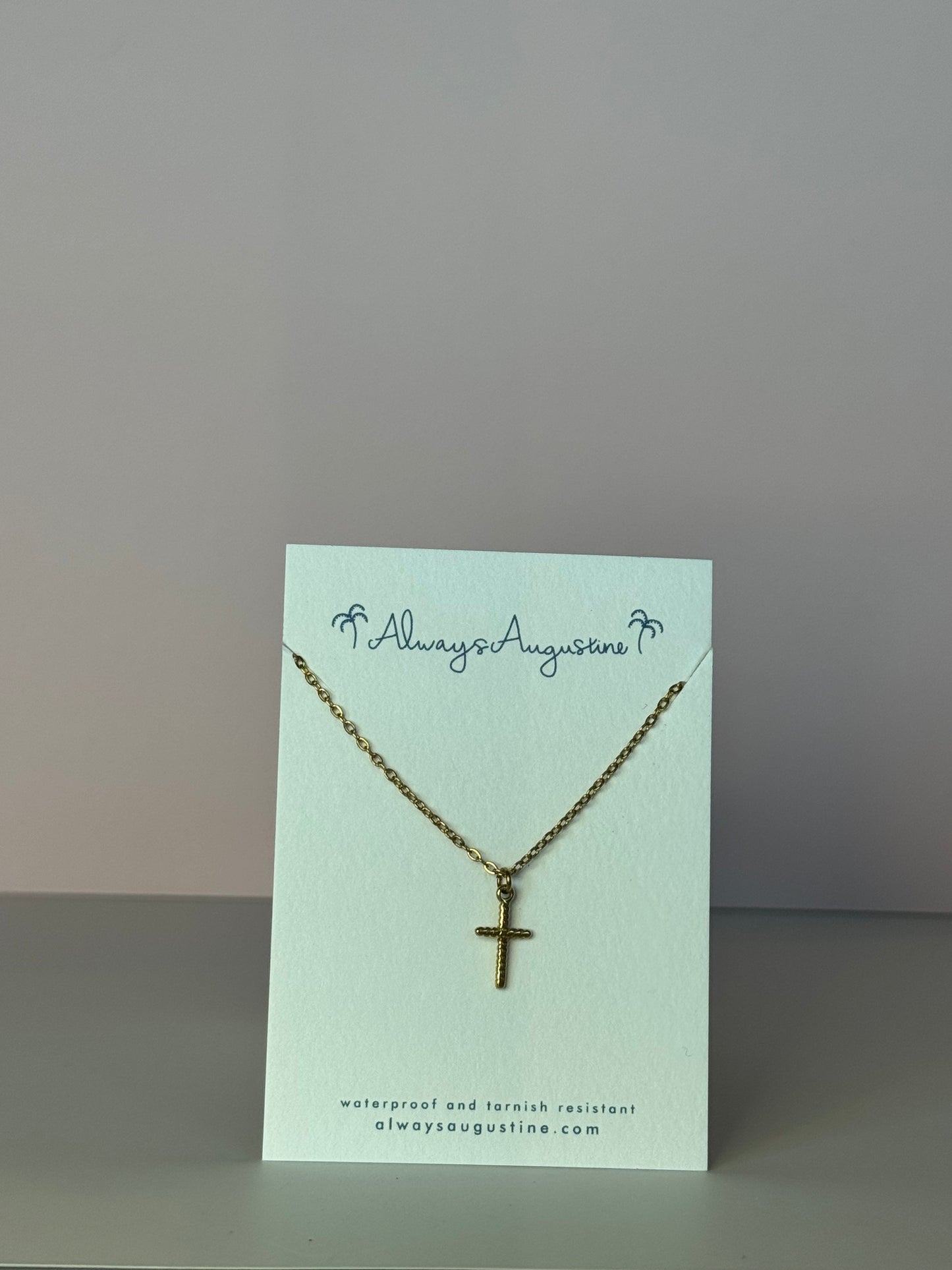Dainty Cross Necklace