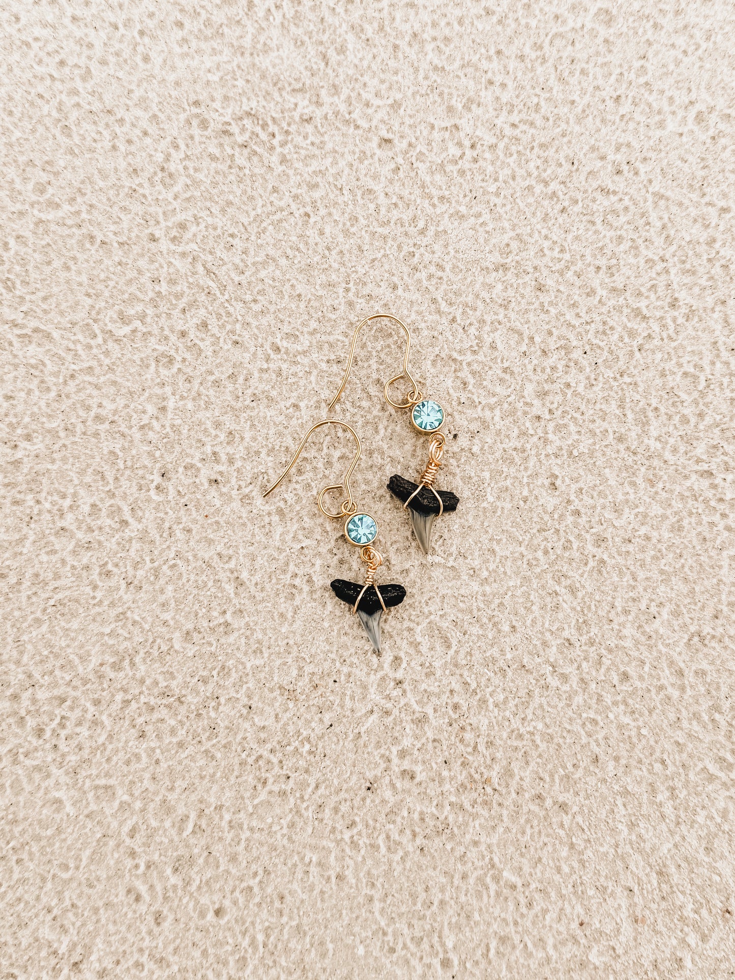 Palmas Earrings | Real Shark Tooth Jewelry - Always Augustine