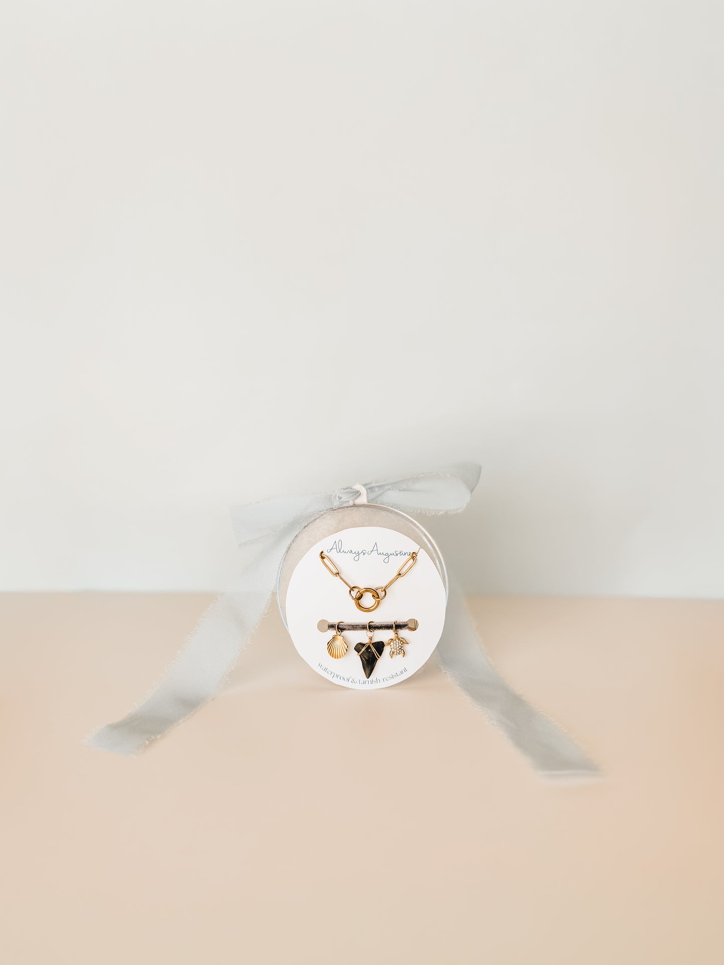 DIY Charm Necklace Ornament Set - Shark Tooth