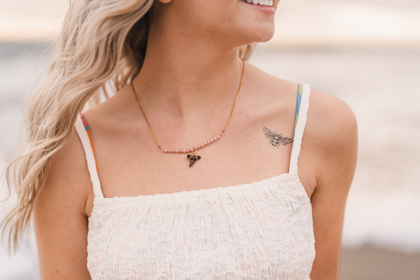 Amelia | Real Shark Tooth Necklace -- Always Augustine