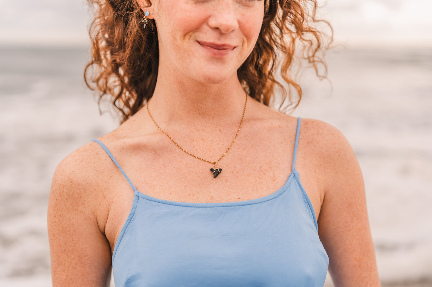 Grace | Waterproof Shark Tooth Jewelry -- Always Augustine
