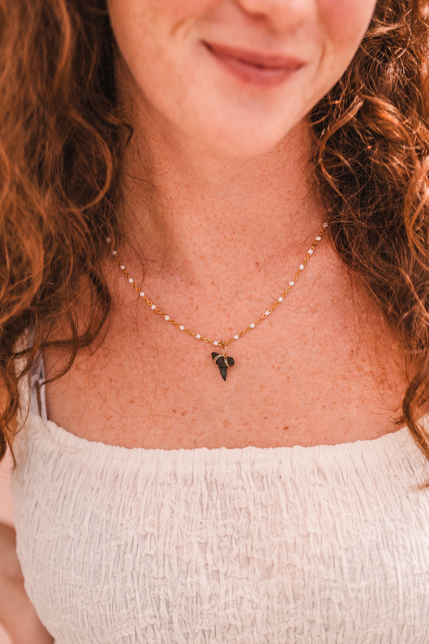 Emma | Real Shark Tooth Necklace -- Always Augustine
