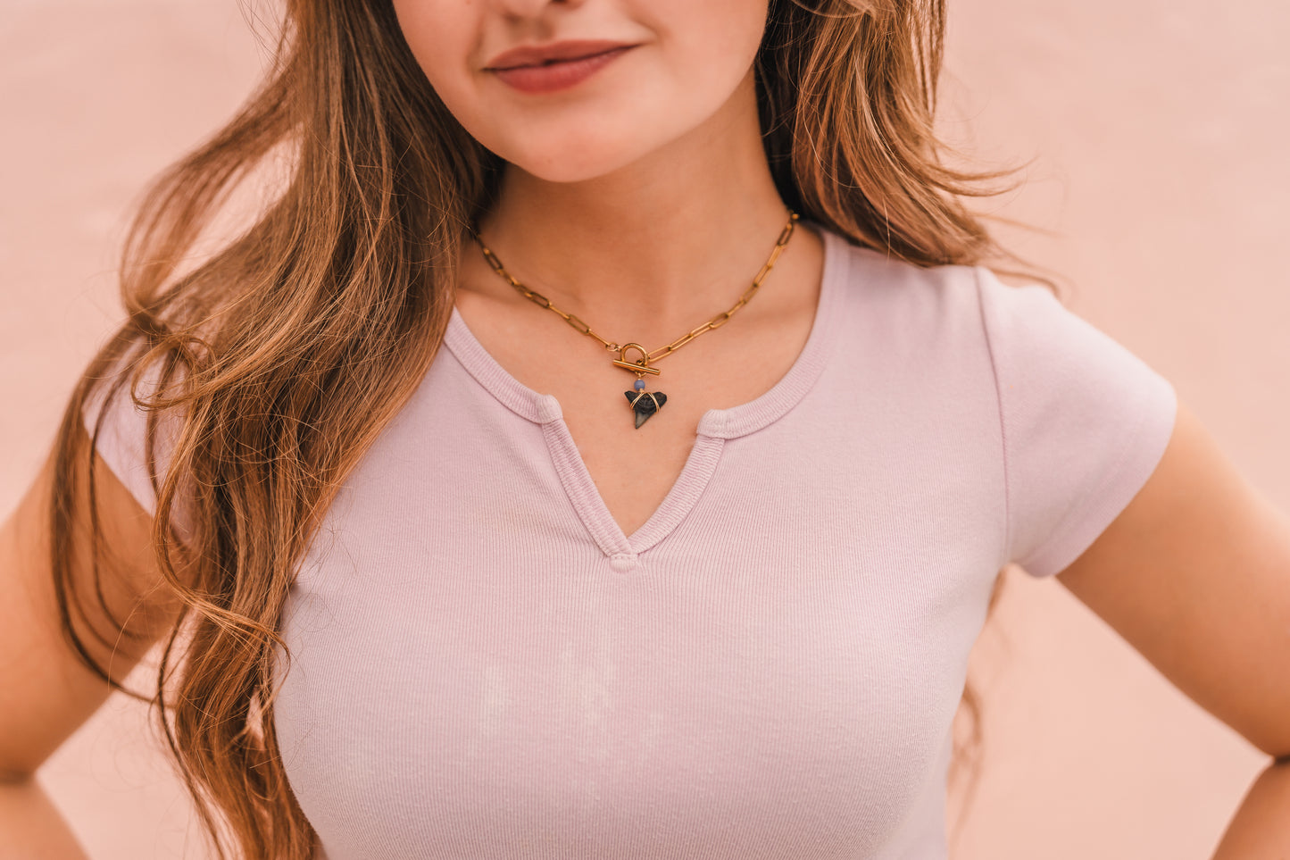 Eloise | Waterproof Shark Tooth Jewelry -- Always Augustine