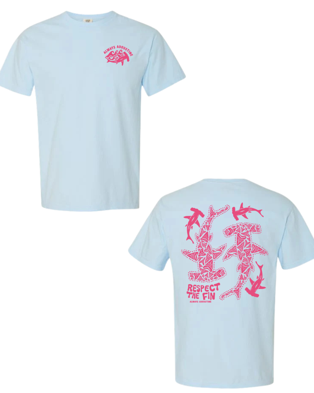 Respect the Fin | Auggie Apparel - Beach Tee