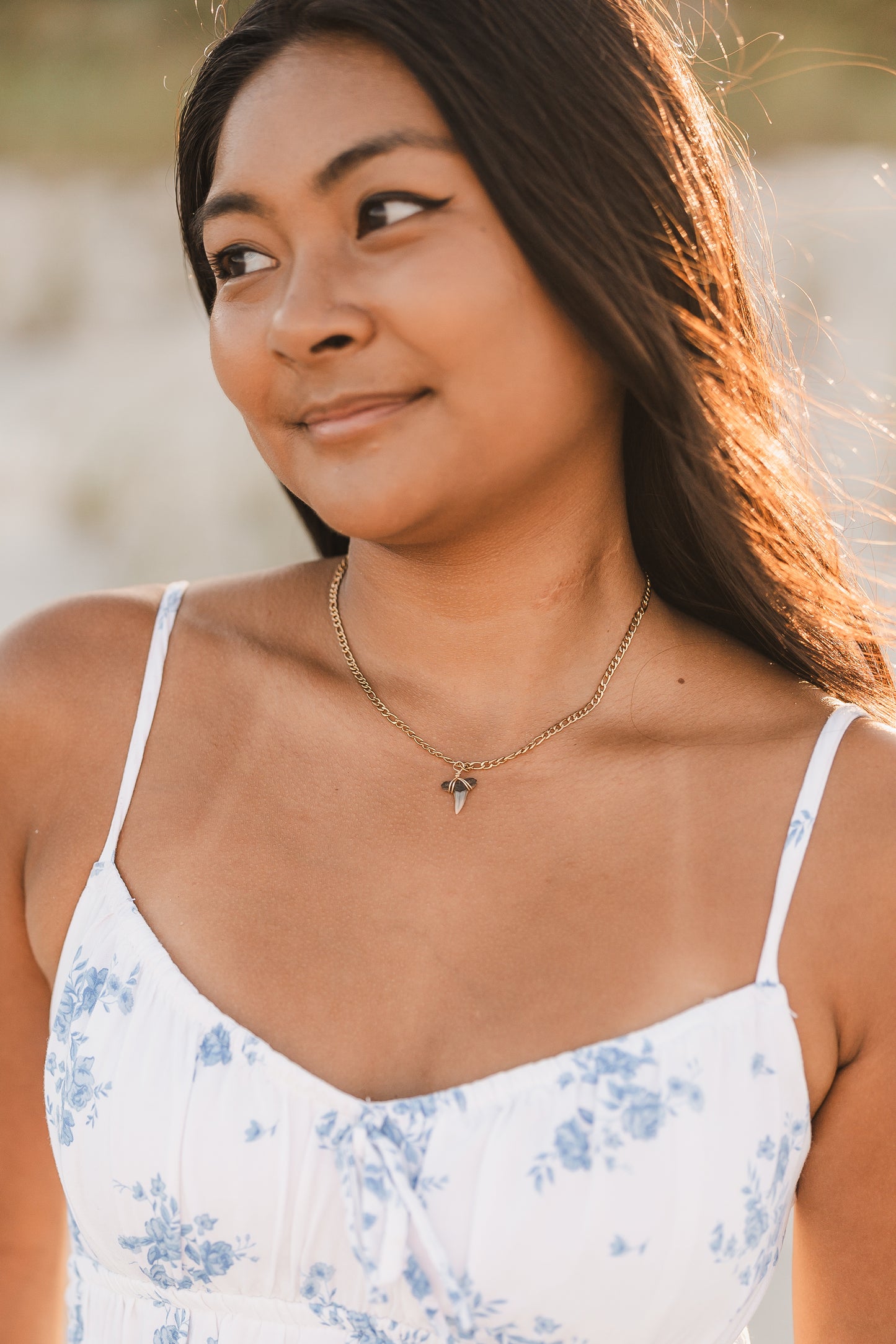 Haven | Waterproof Shark Tooth Necklace