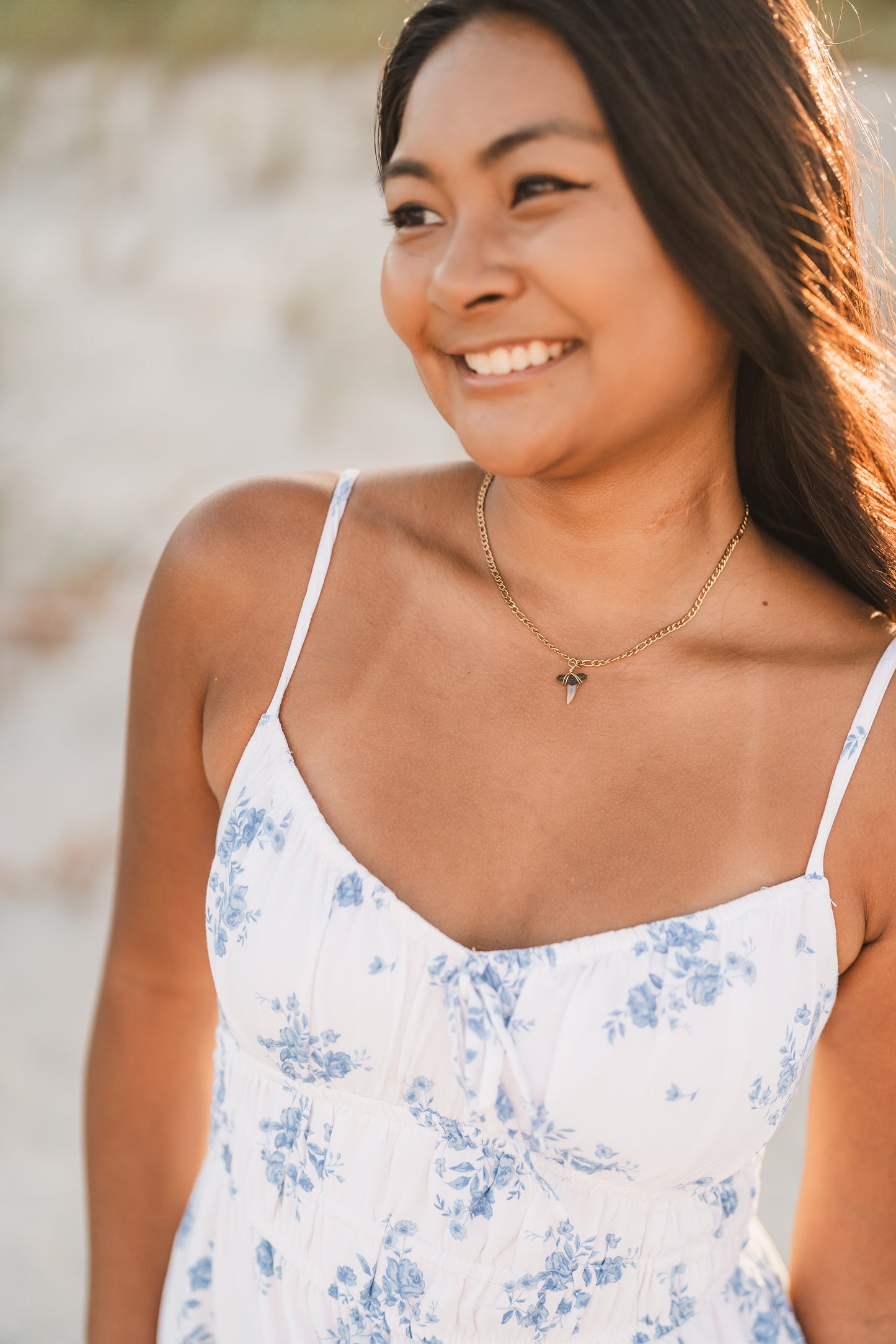 Haven | Waterproof Shark Tooth Necklace