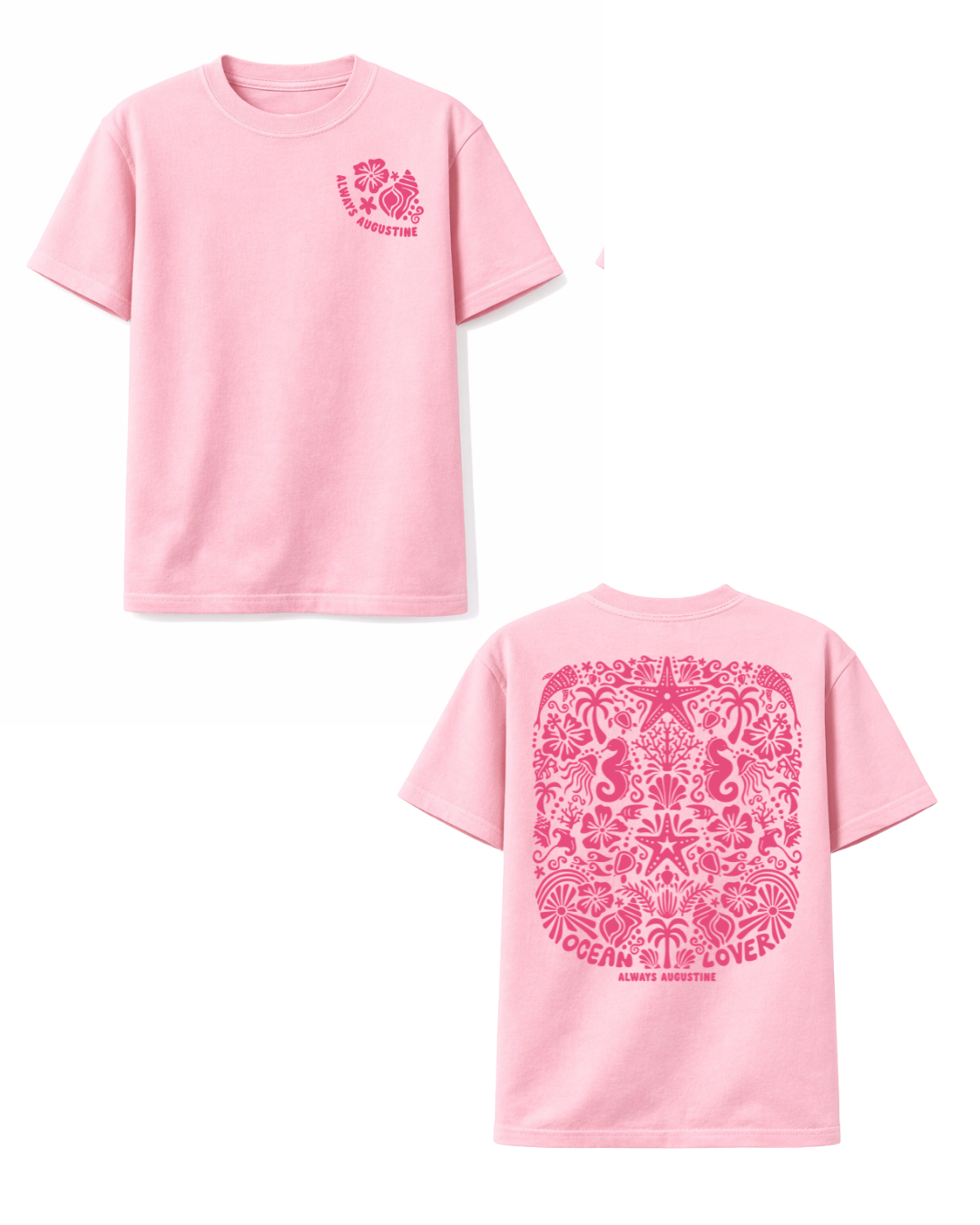Ocean Lover | Auggie Apparel - Beach Tee