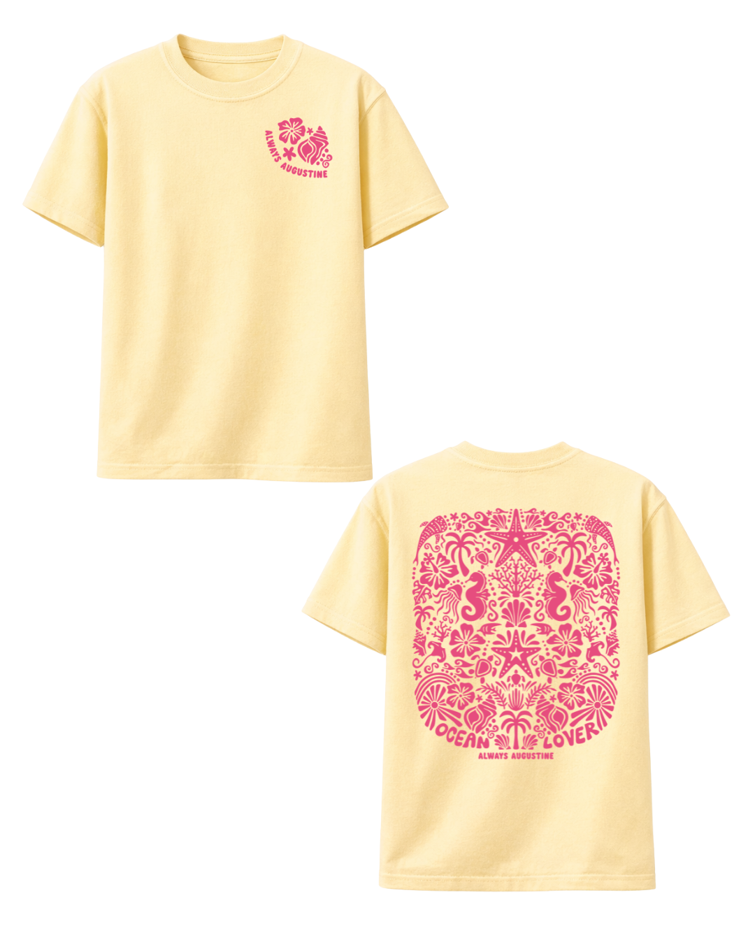 Ocean Lover | Auggie Apparel - Beach Tee