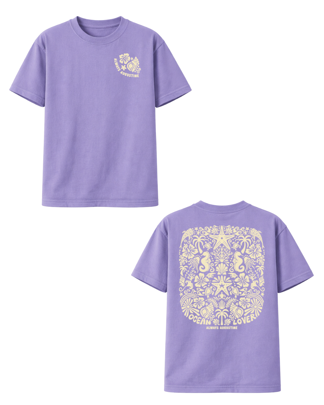 Ocean Lover | Auggie Apparel - Beach Tee