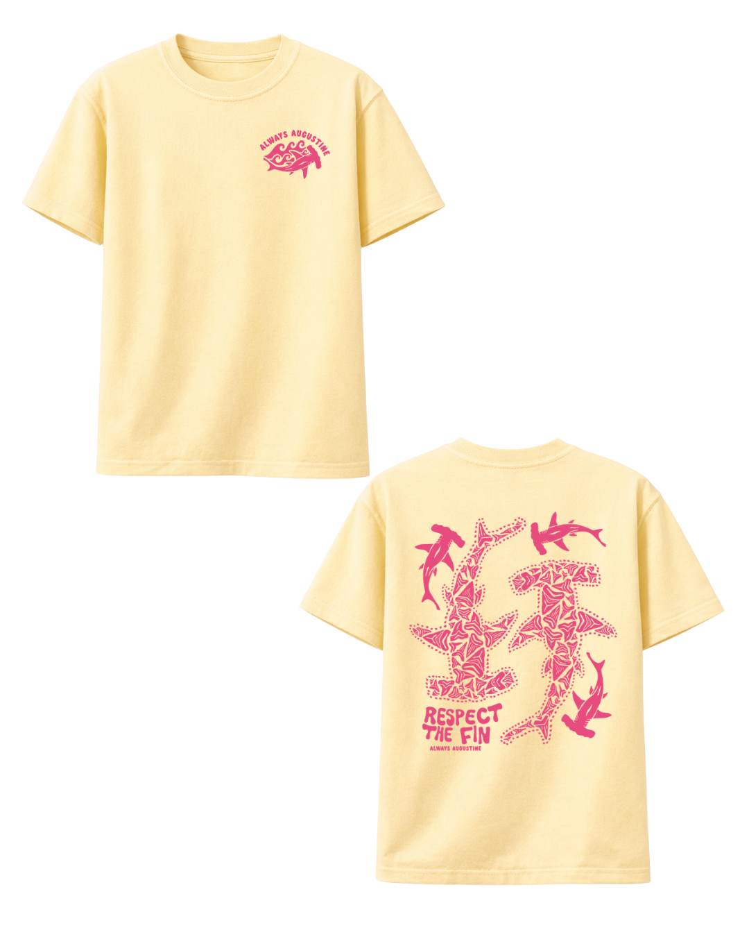 Respect the Fin | Auggie Apparel - Beach Tee