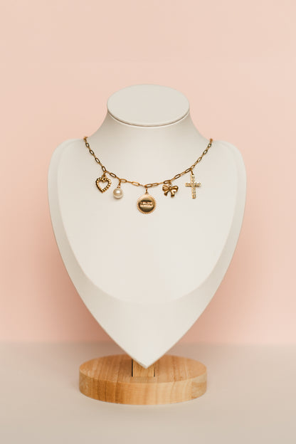 Justine | Waterproof Charm Necklace