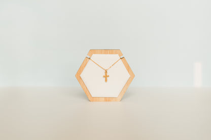 Virginia | Waterproof Cross Necklace