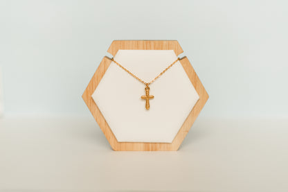 Virginia | Waterproof Cross Necklace
