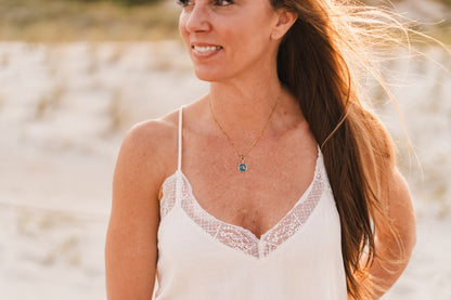 Maren | Waterproof Wave Necklace