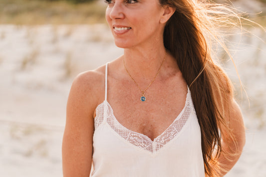 Maren | Waterproof Wave Necklace