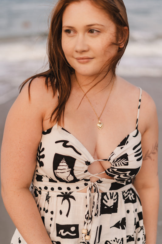Hearts on Fire | Waterproof Heart Necklace
