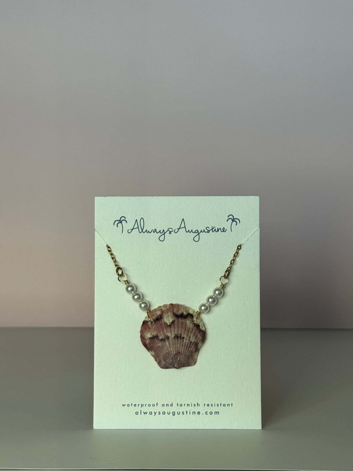 Aurora Shell Necklace (A)