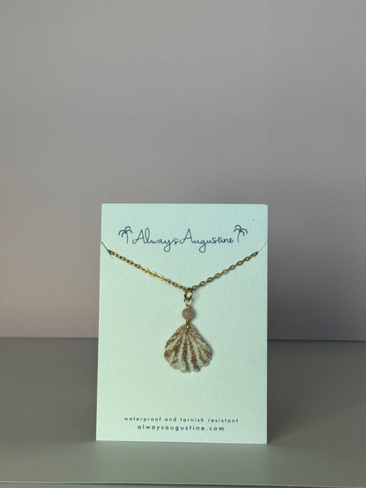 Kitty Paw Shell Necklace