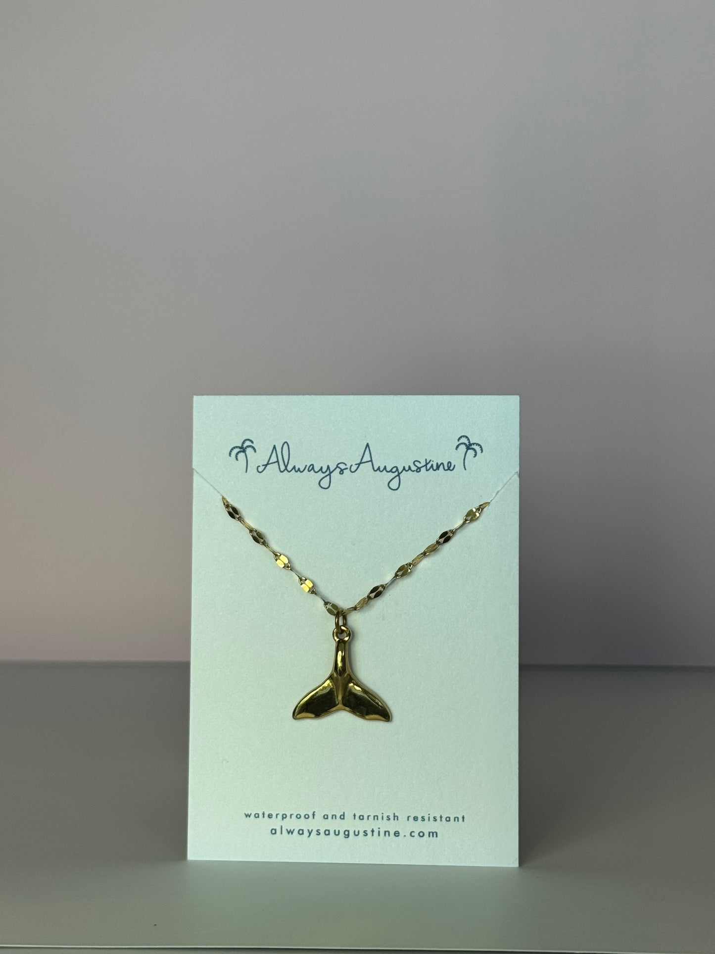 Whale Tail Necklace
