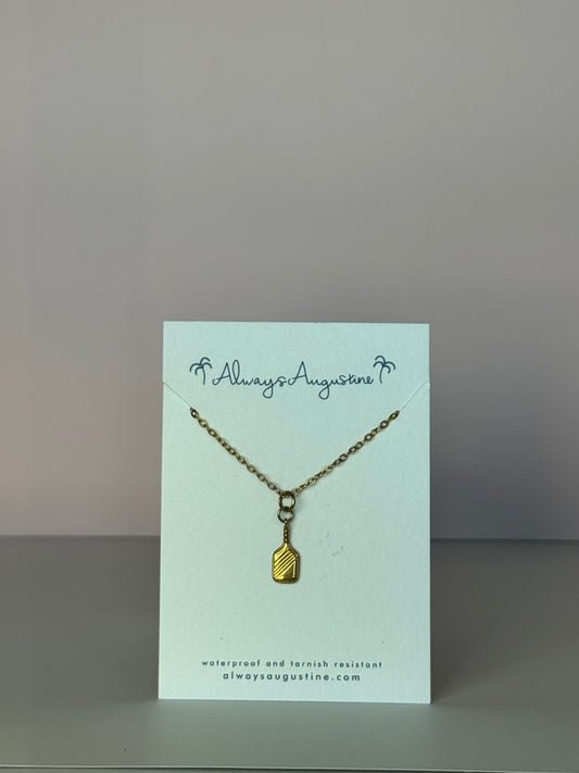Pickleball Paddle Necklace