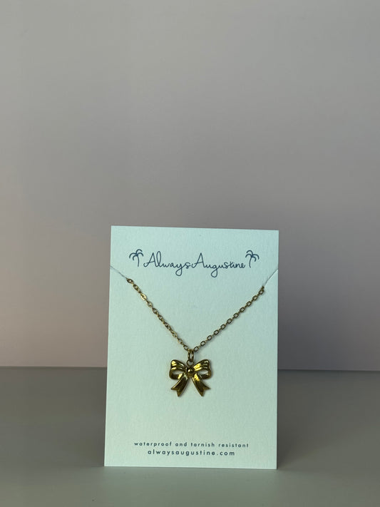 Classic Bow Necklace