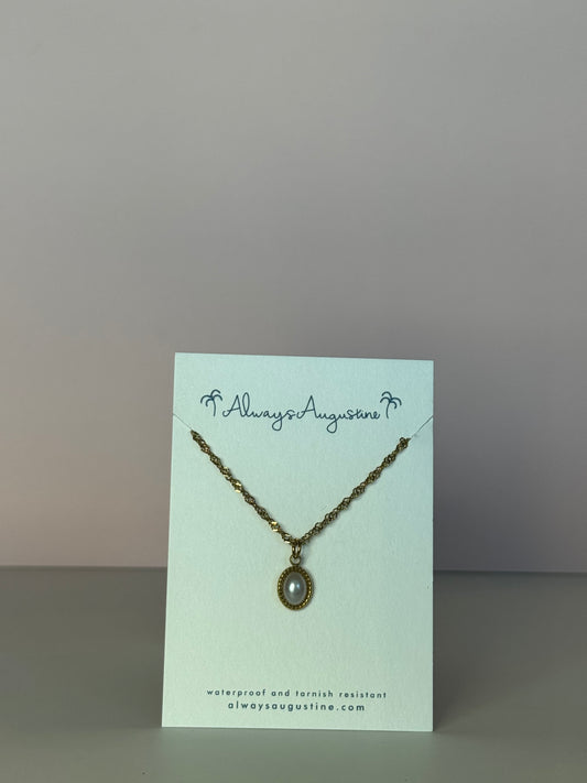 Pearl Pendant Necklace
