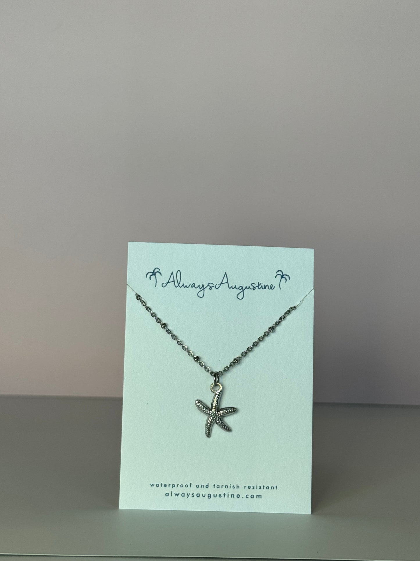 Stainless Steel Starfish Necklace