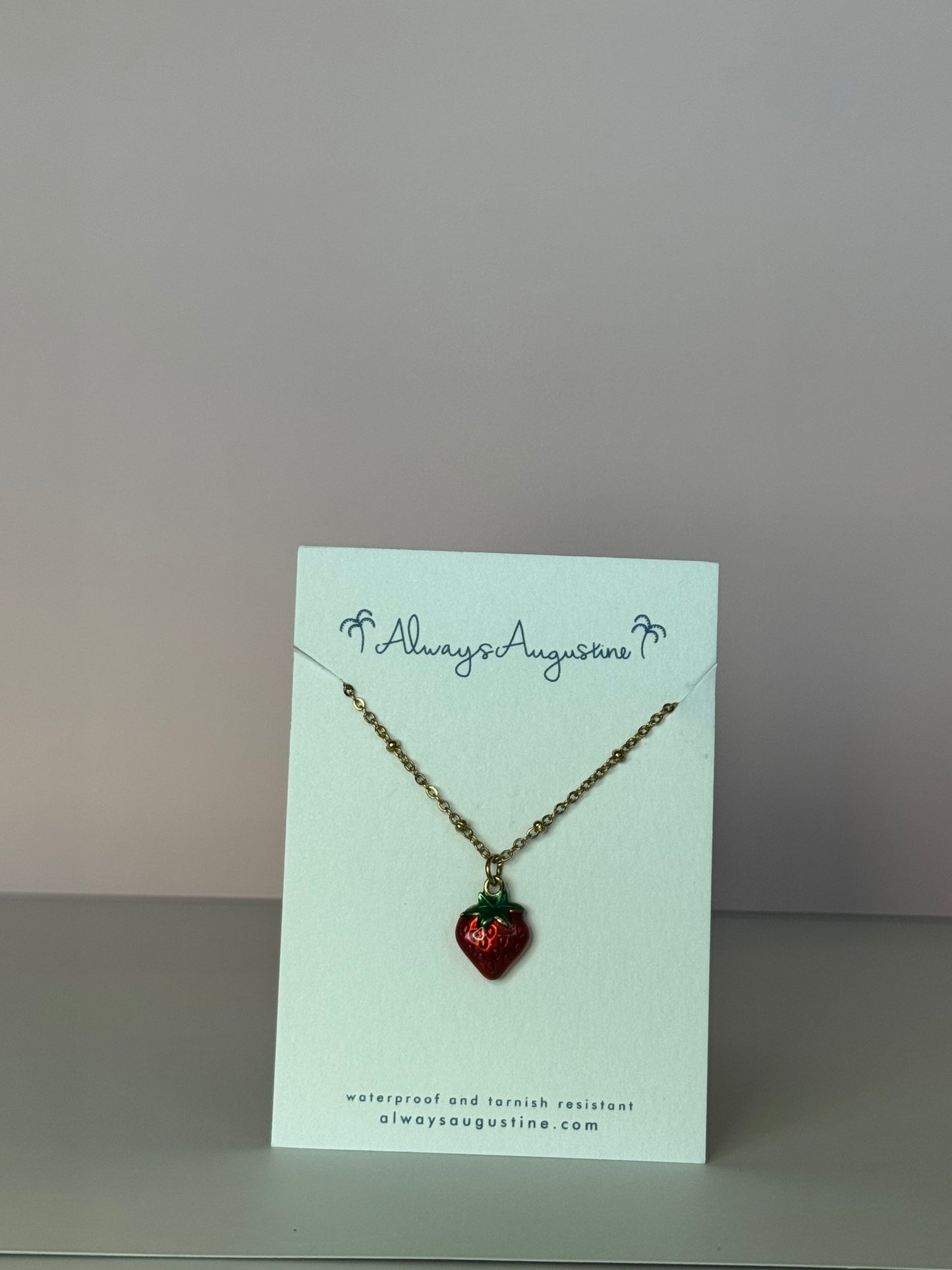 Strawberry Necklace