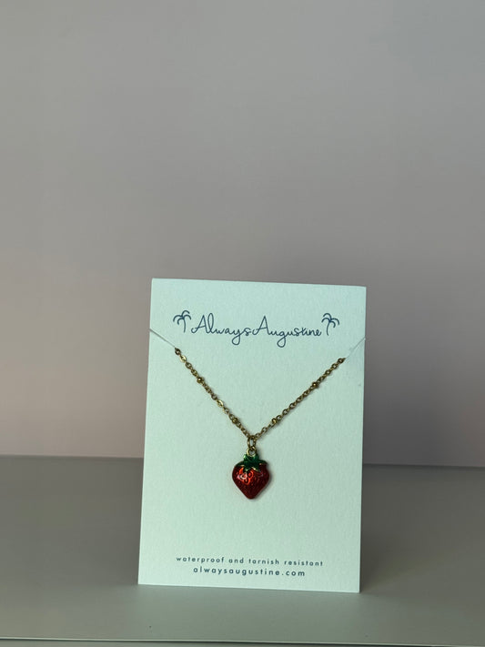 Strawberry Necklace