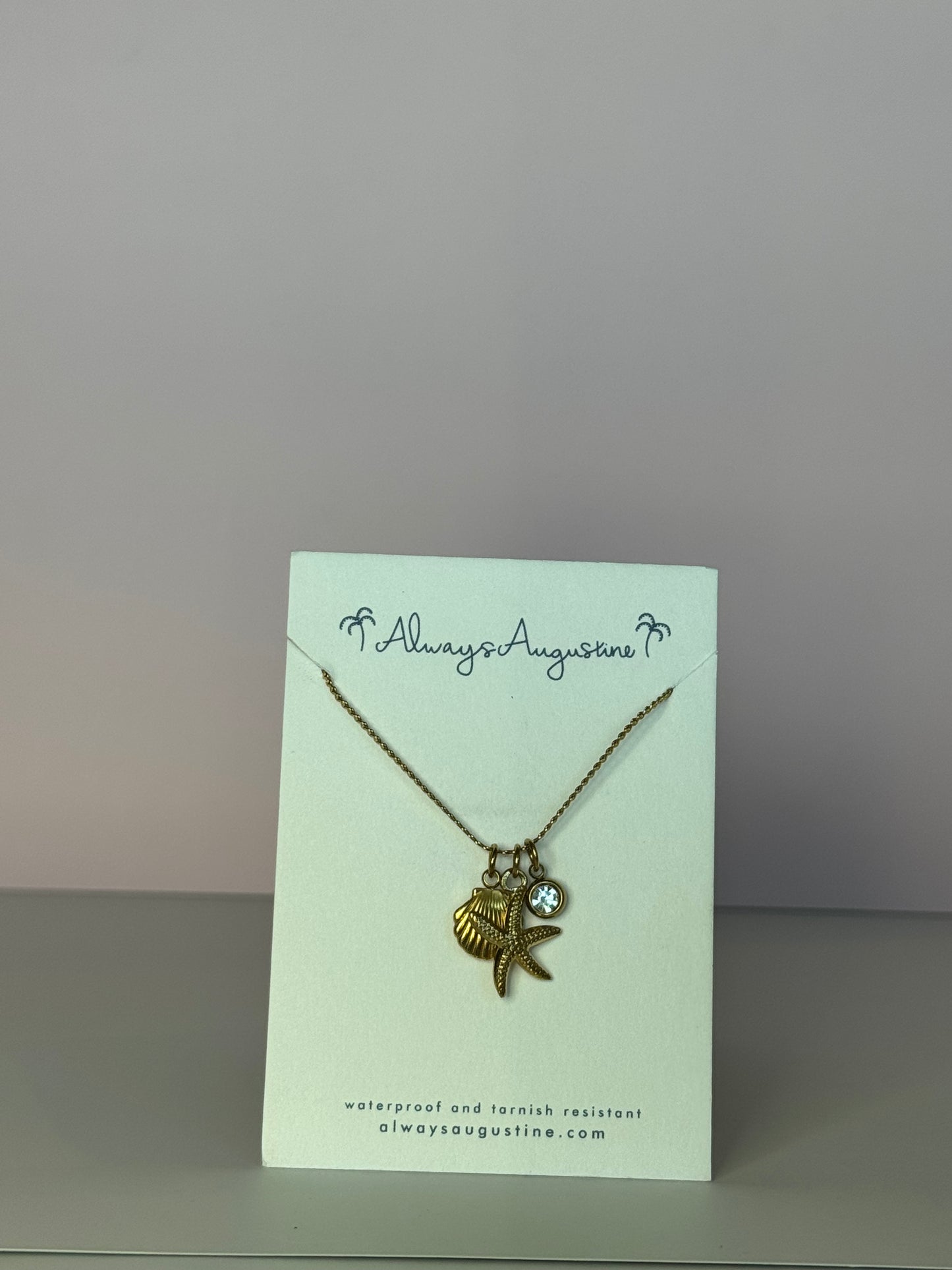 Multi Charm Stack Necklace