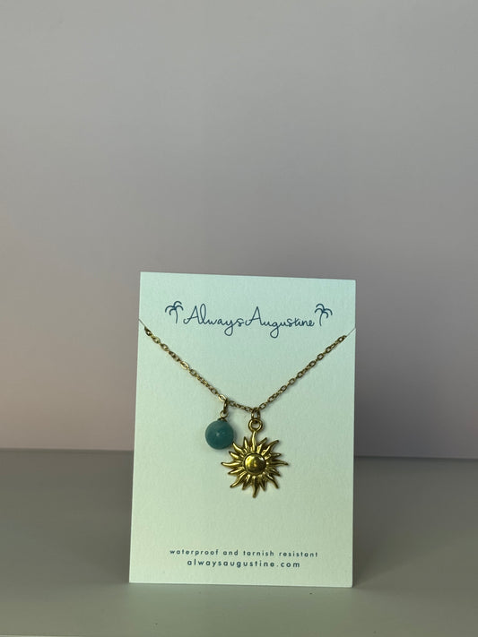 Mystic Sun Amazonite Necklace