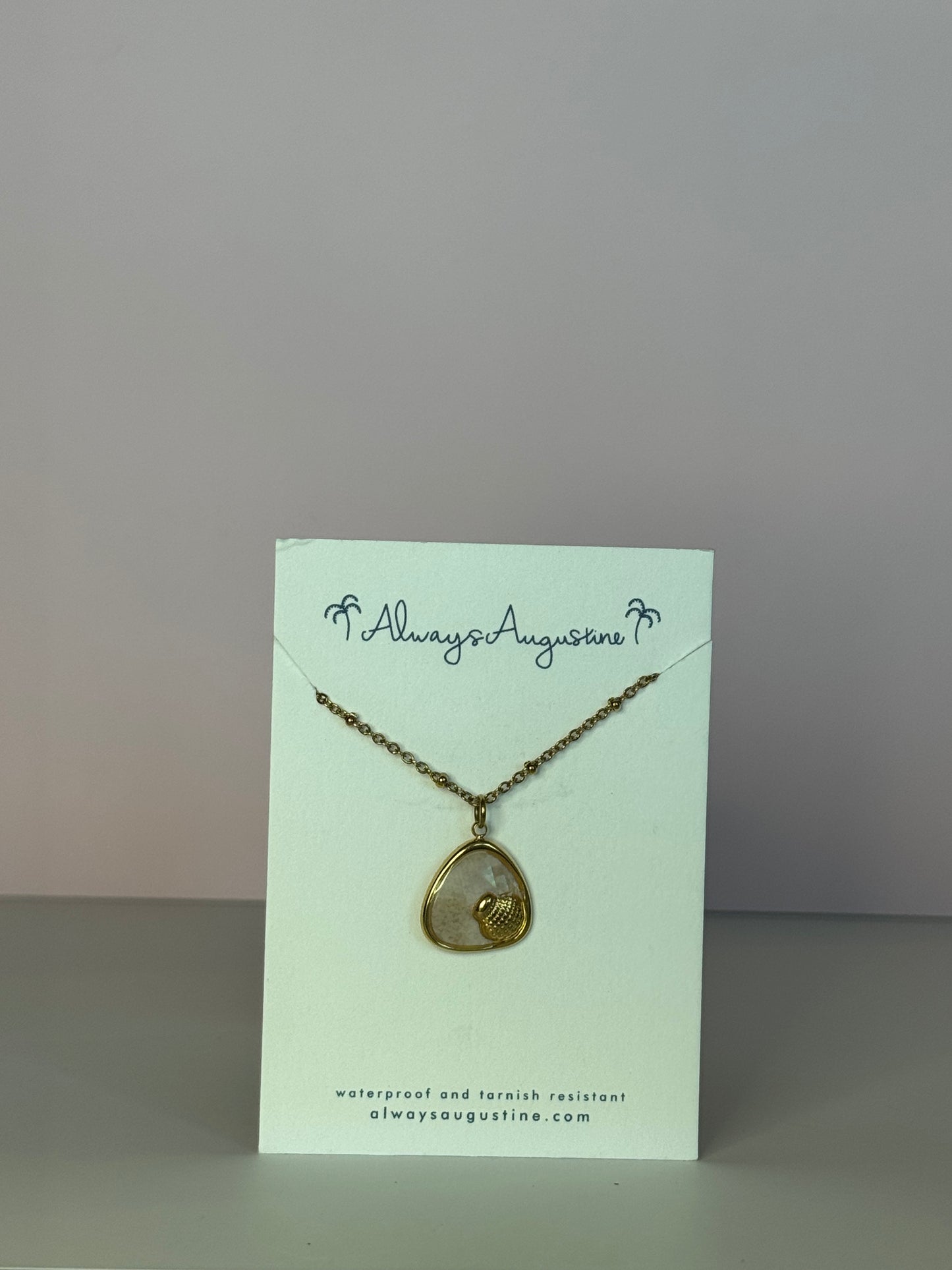Mother of Pearl Shell Necklace