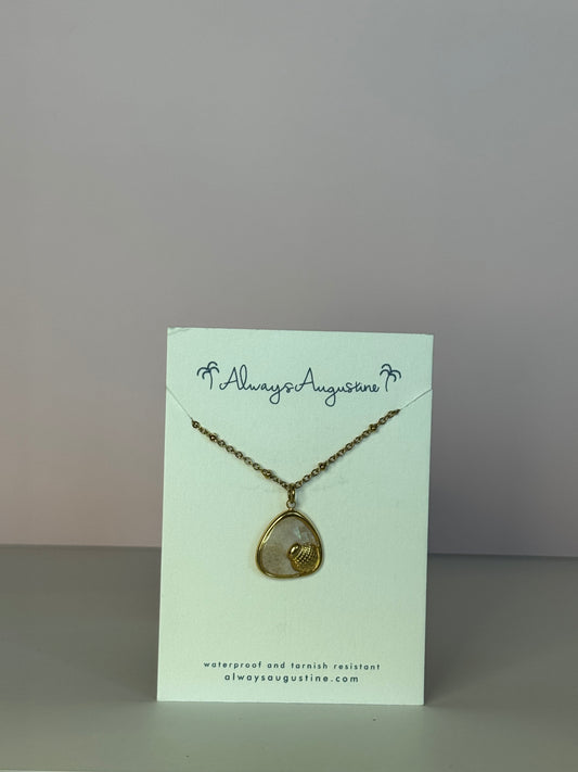 Mother of Pearl Shell Necklace