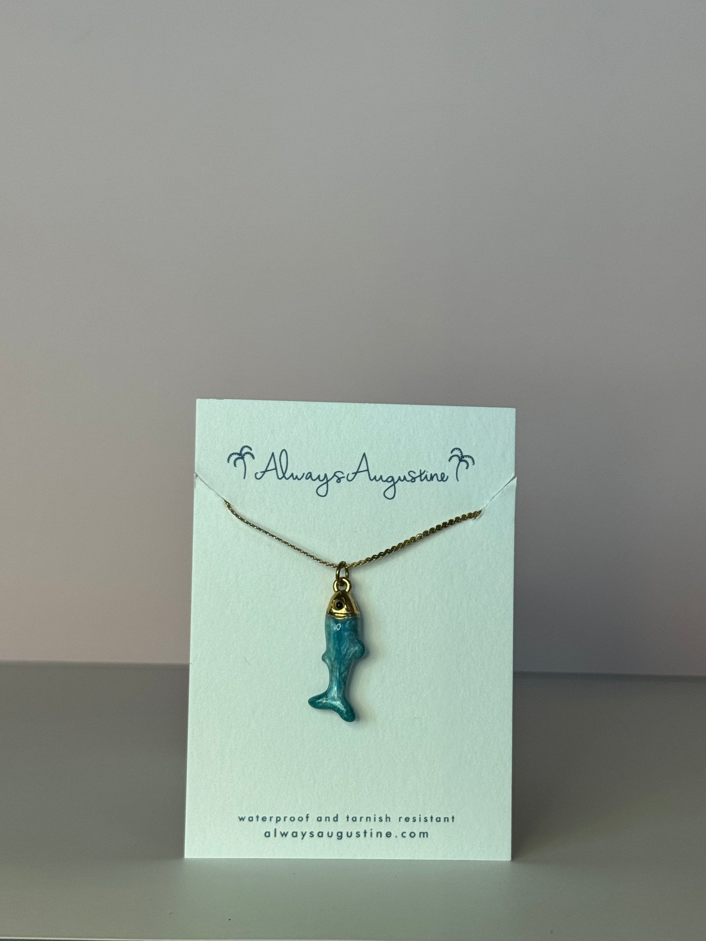 Blue Finley Necklace