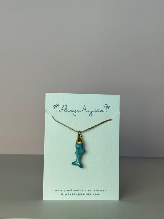 Blue Finley Necklace