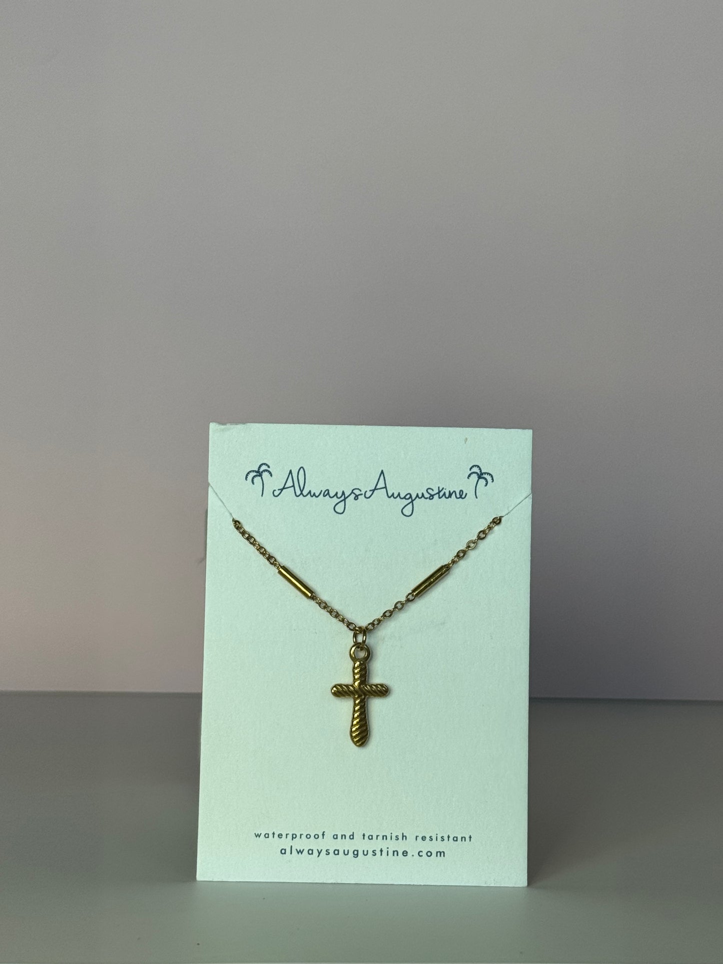 Virginia Cross Necklace LE