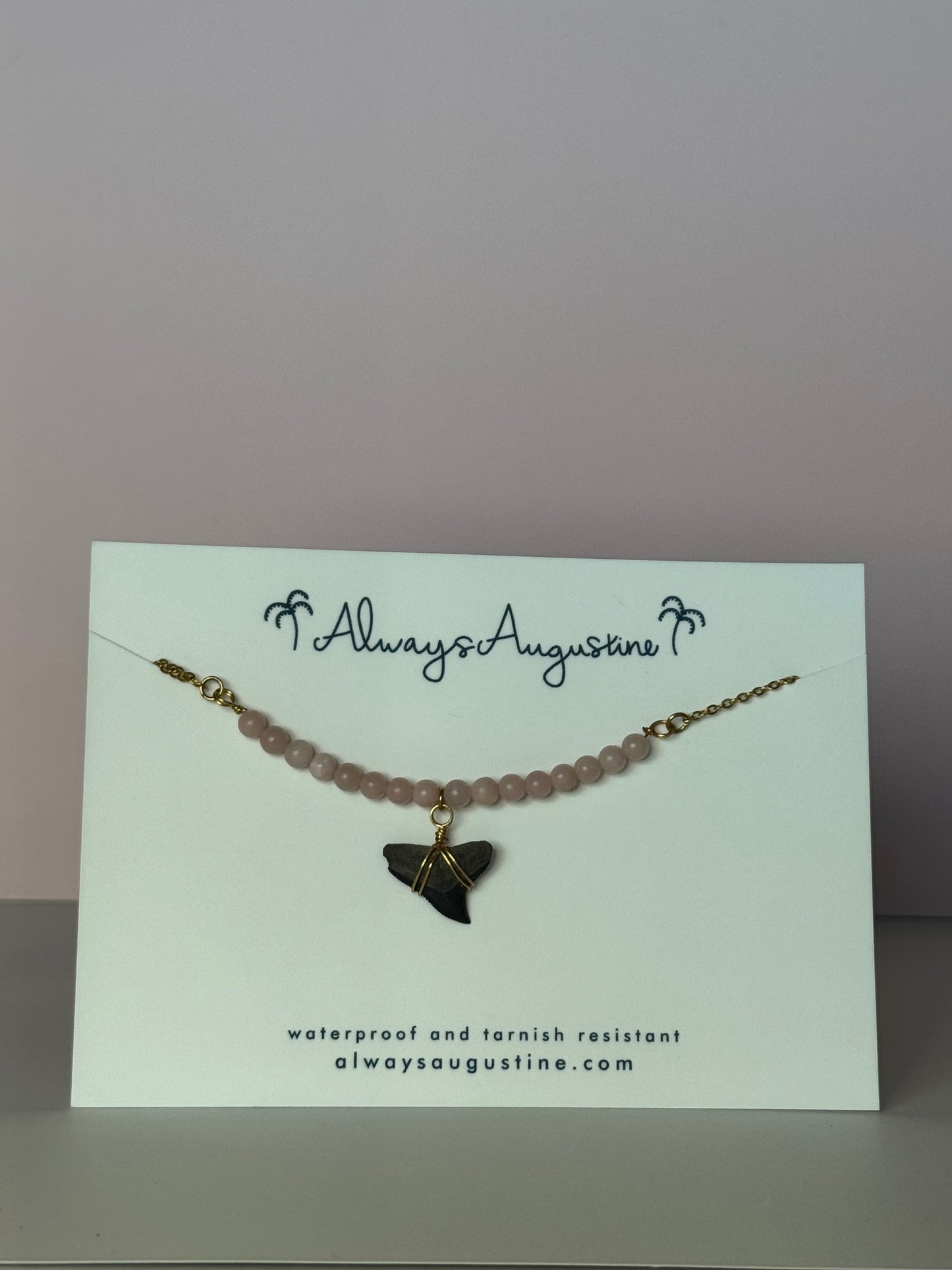 Amelia Shark Tooth Necklace (B)