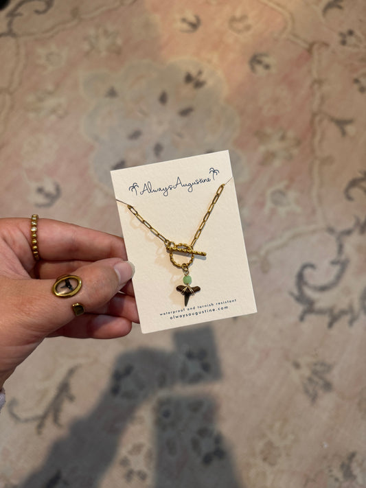 Eloise Shark Tooth Necklace