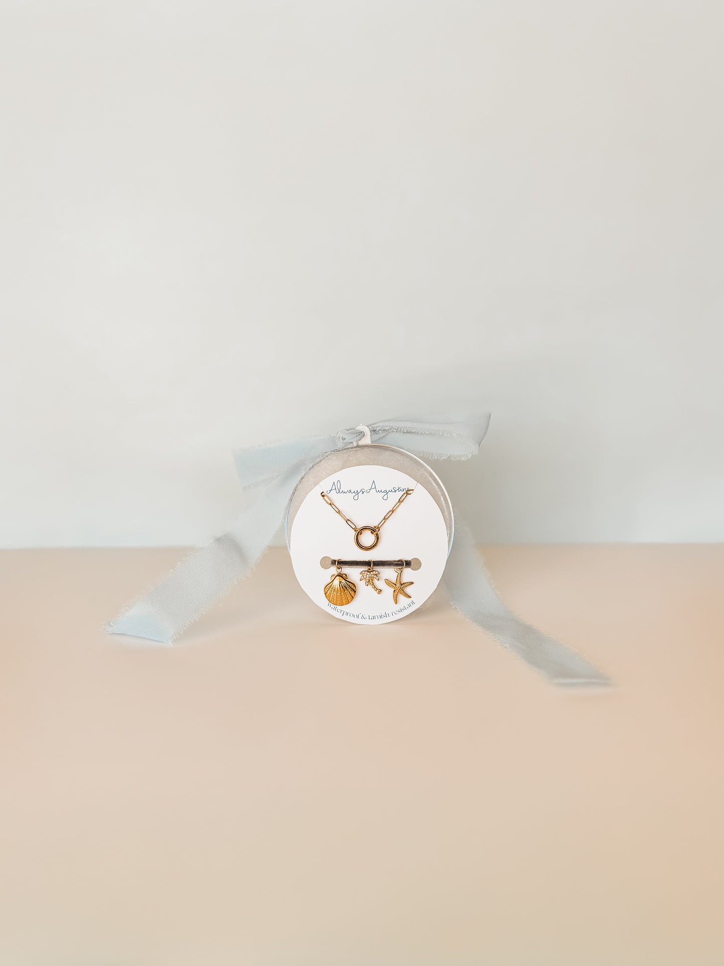 DIY Charm Necklace Ornament Set - Beach