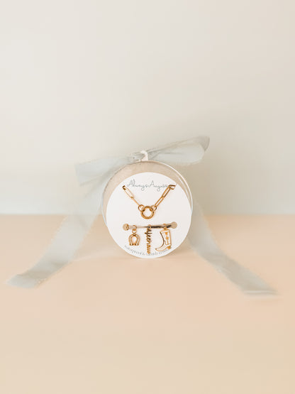 DIY Charm Necklace Ornament Set - Western