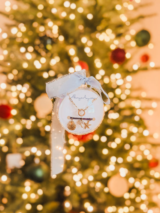 DIY Charm Necklace Ornament Set - Beach