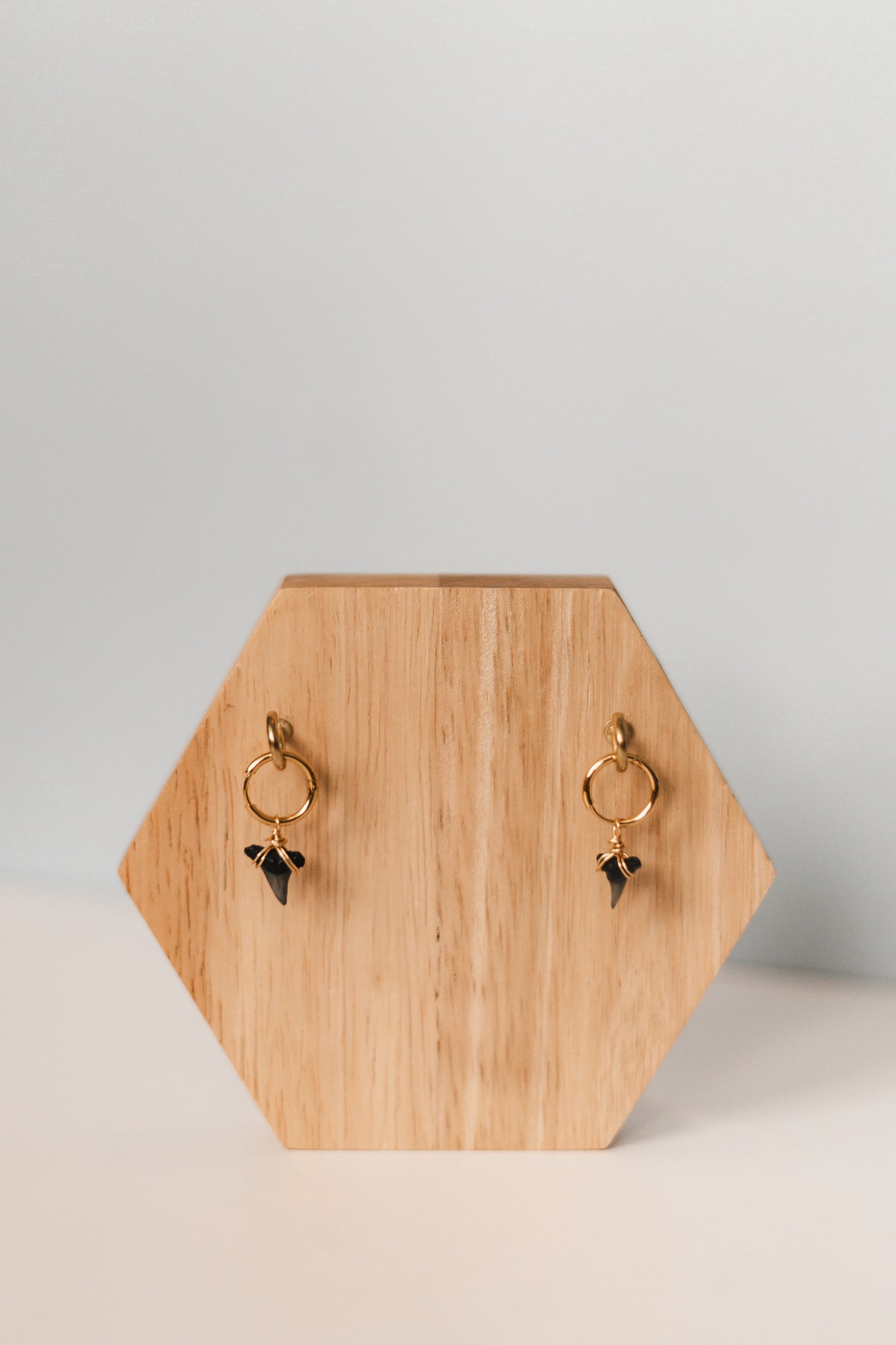 Flora Earrings | Real Shark Tooth Jewelry -- Always Augustine