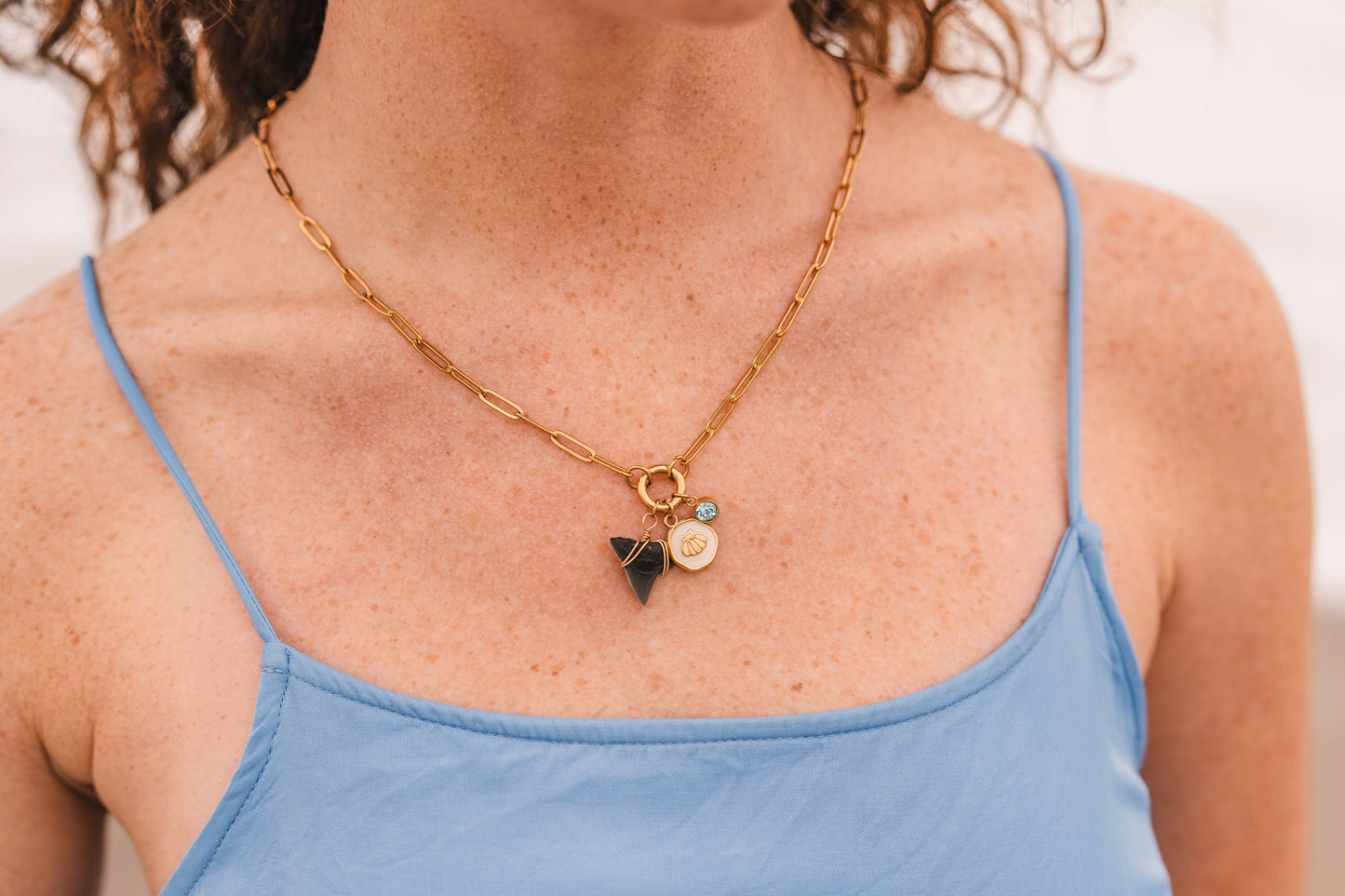 Create Your Own Keeper Paperclip Charm Necklace - Waterproof